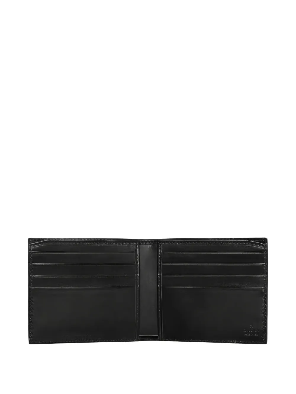 Gucci Horsebit-detail Bifold Card Holder In Black