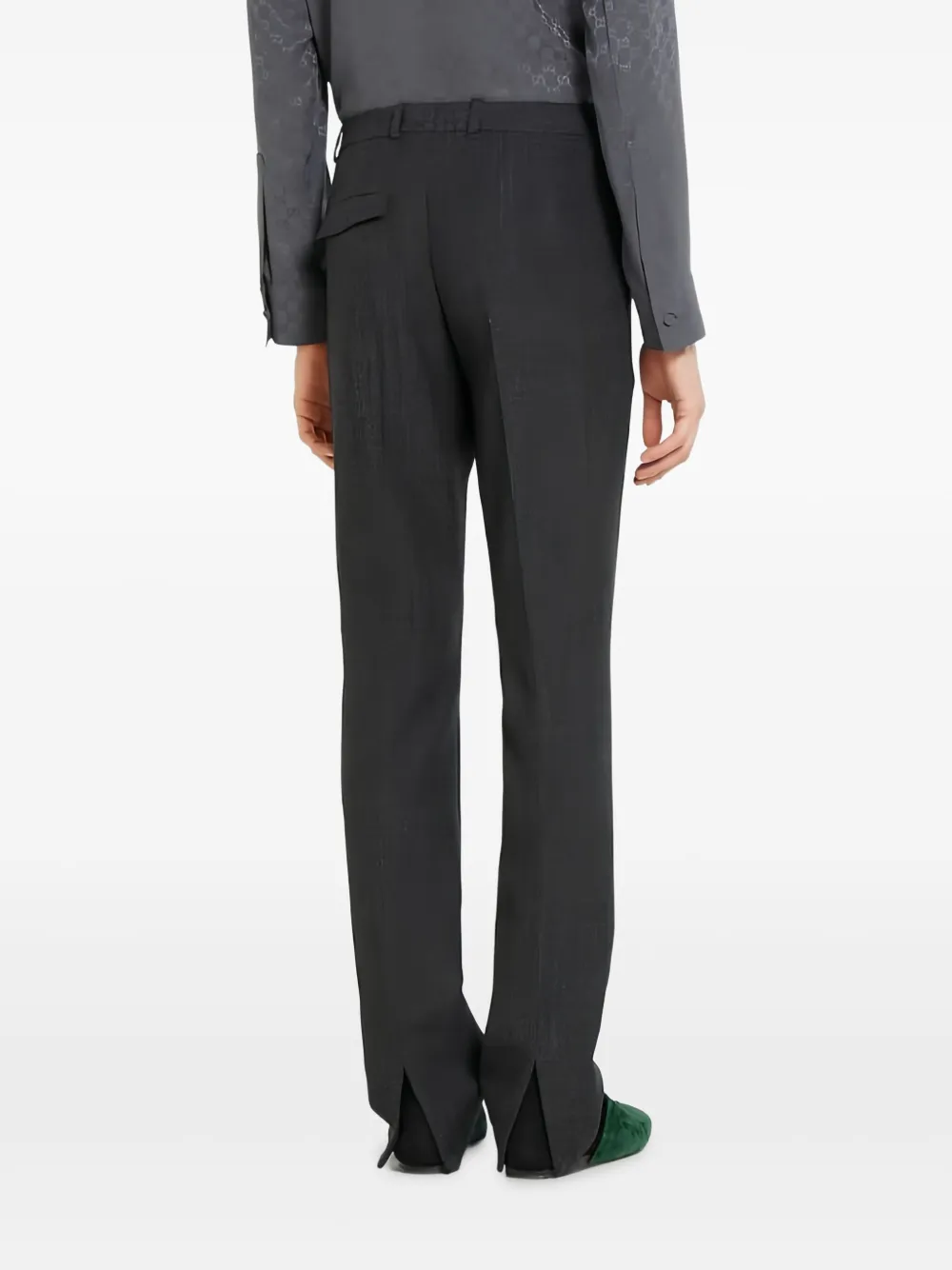 Gucci split-detail trousers | Tailored Pants | Image 2