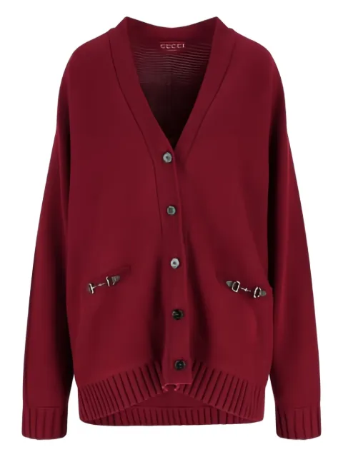 Gucci button-fastening pocket cardigan