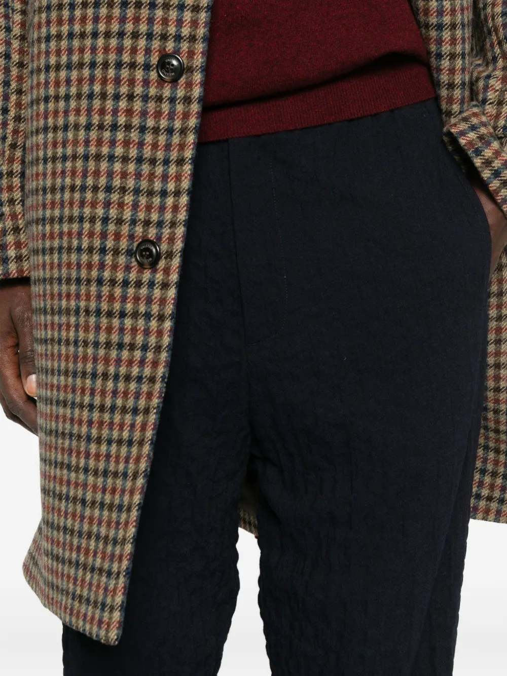 Barena Straight broek Blauw