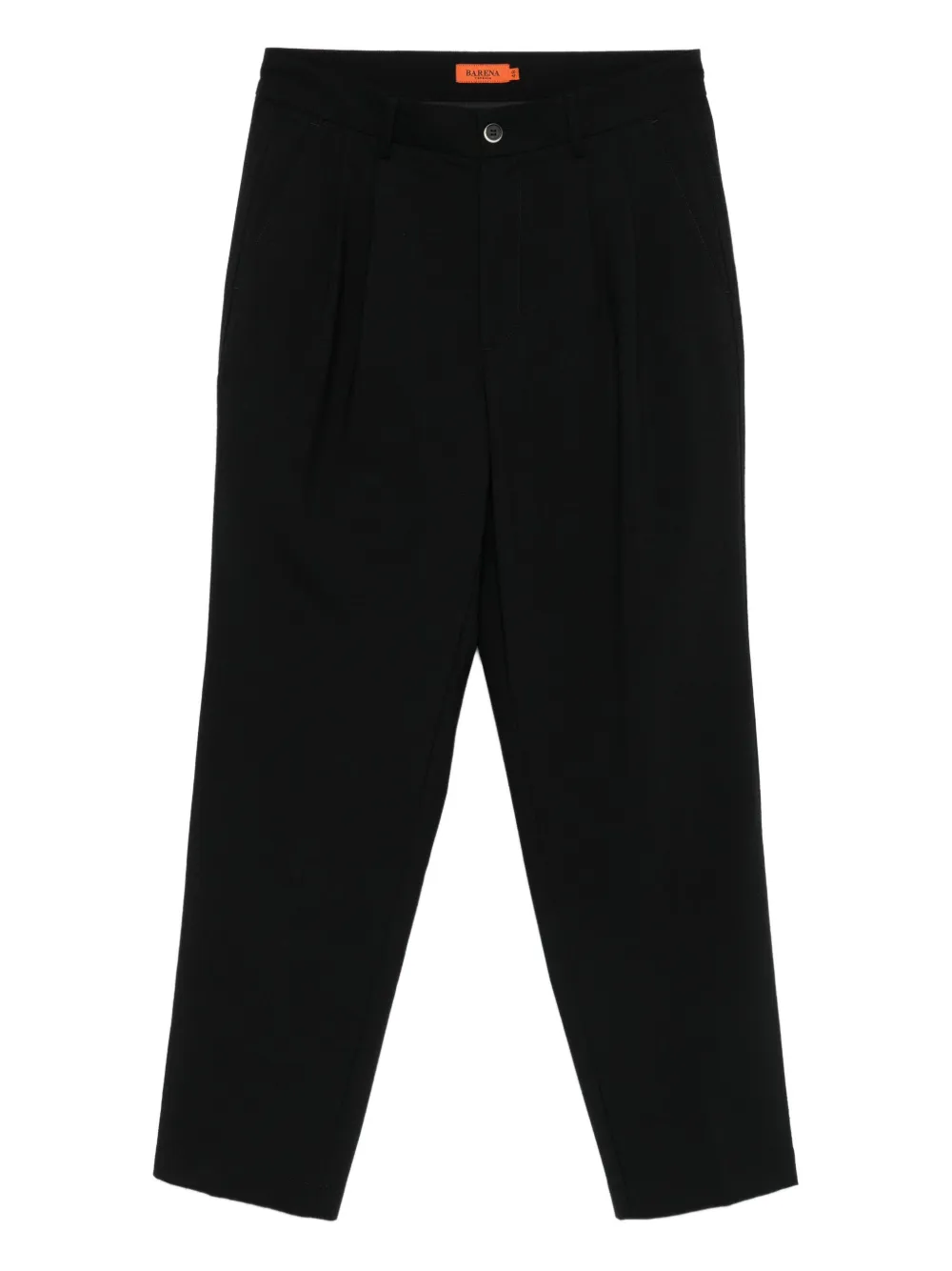 Barena pleated-front tailored trousers | Black | Image 1