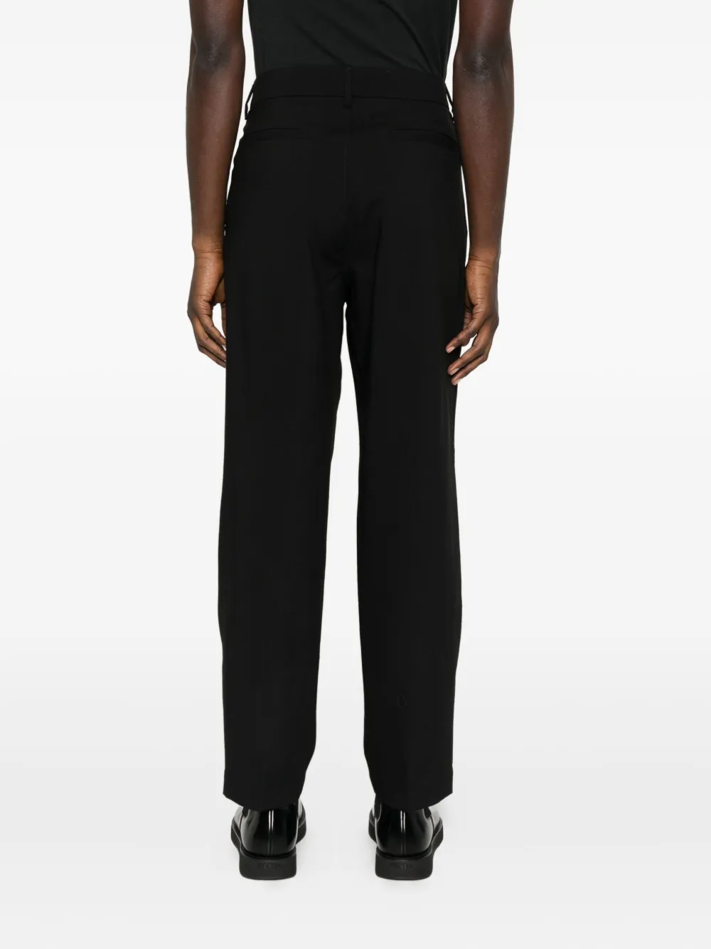 Barena Venezia Pleated-front Tailored Trousers In Black