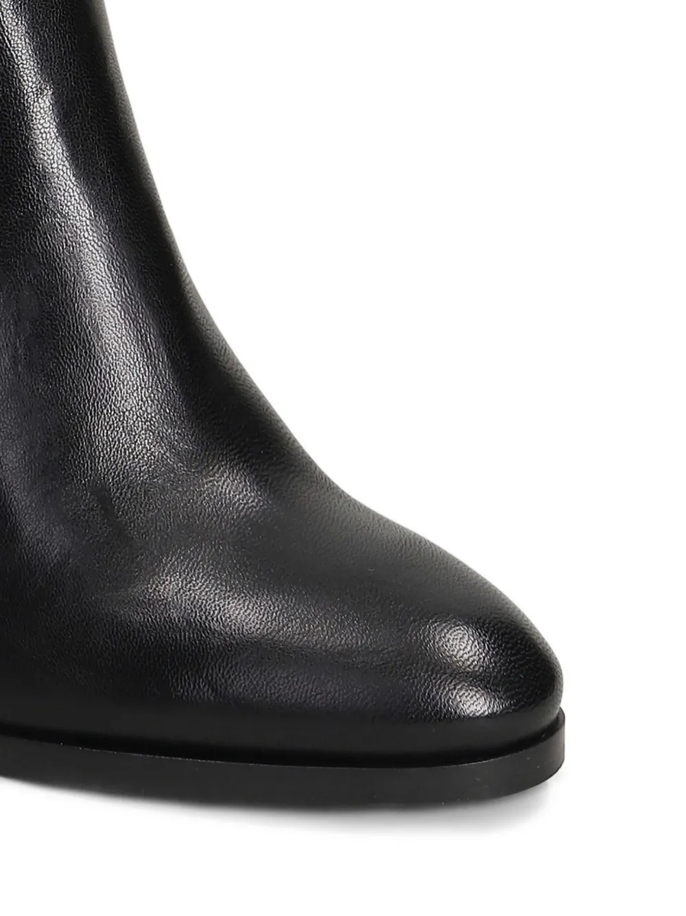 Julie Dee block-heel zipped ankle boots Black