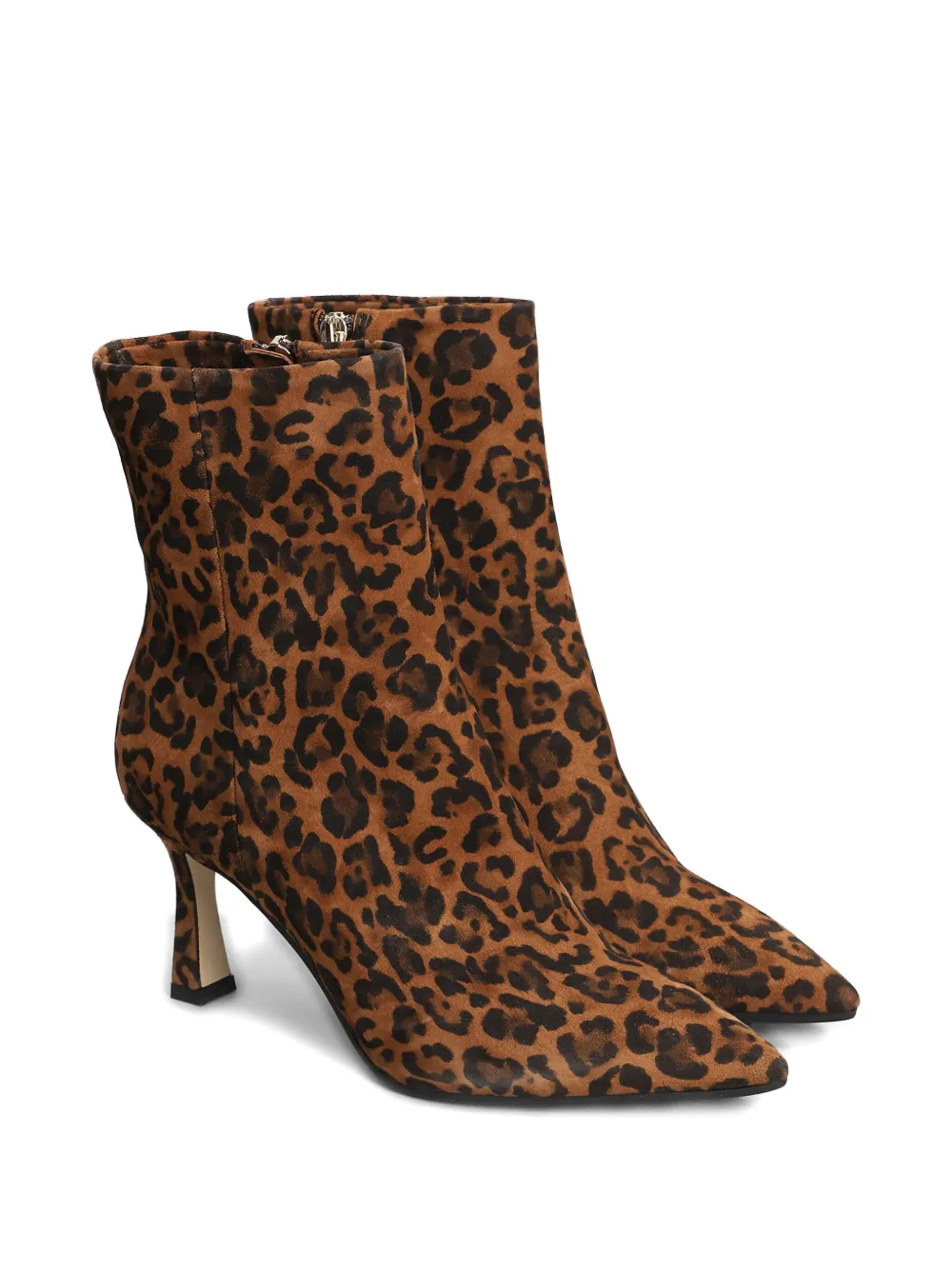 The Seller leopard-print stiletto boots Brown