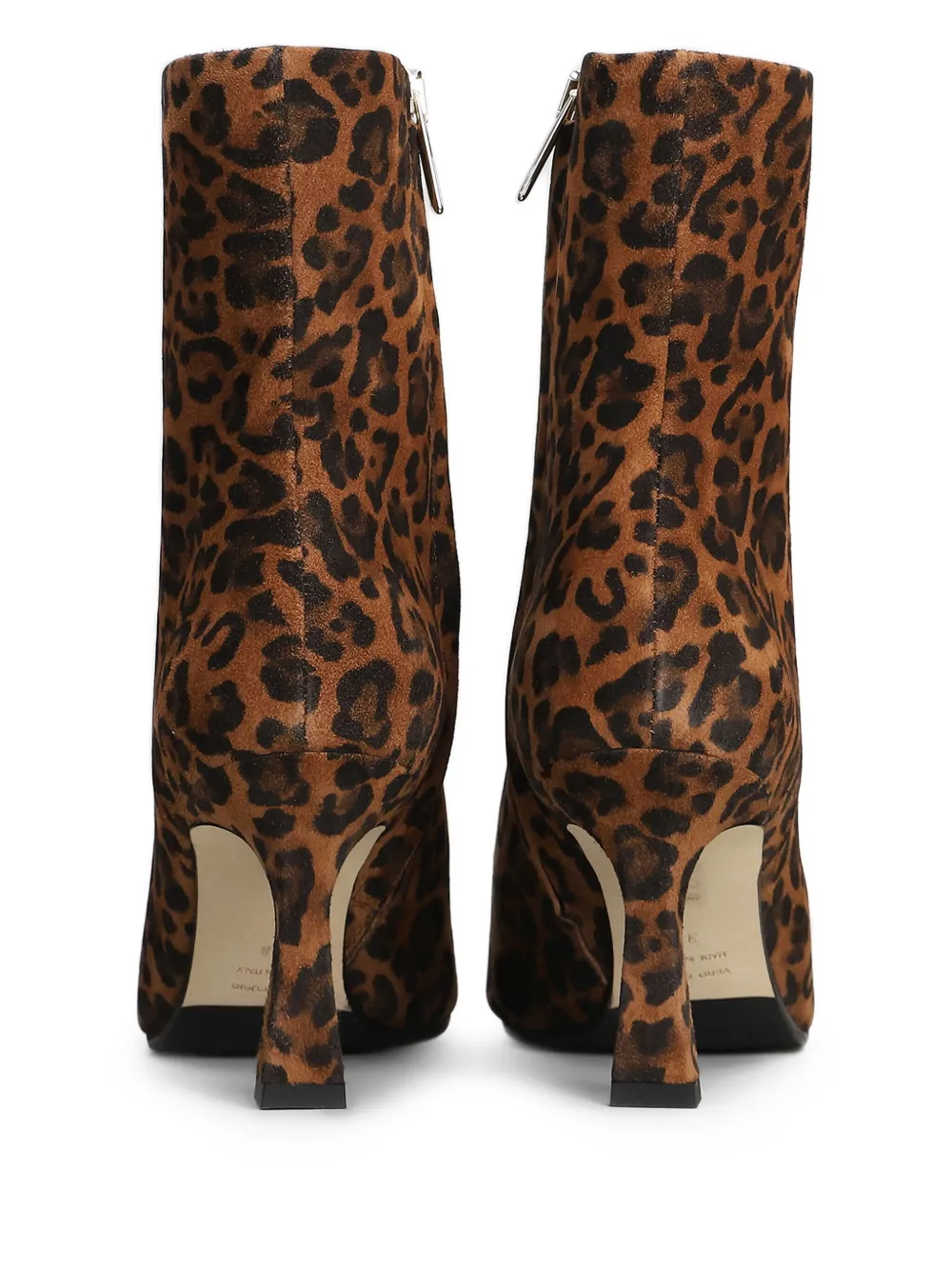 The Seller leopard-print stiletto boots Brown