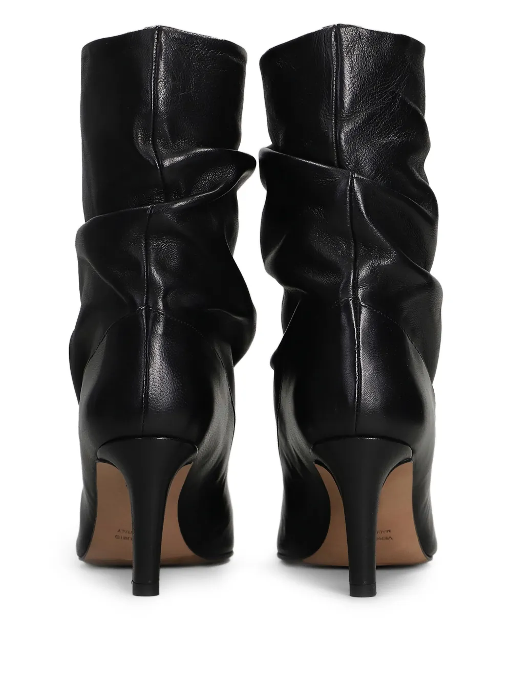 The Seller slouch-leg pointed-toe boots Black