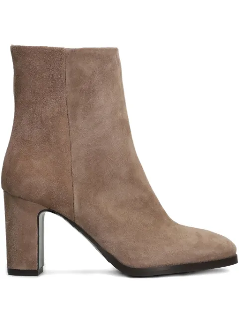 Julie Dee block-heel suede boots