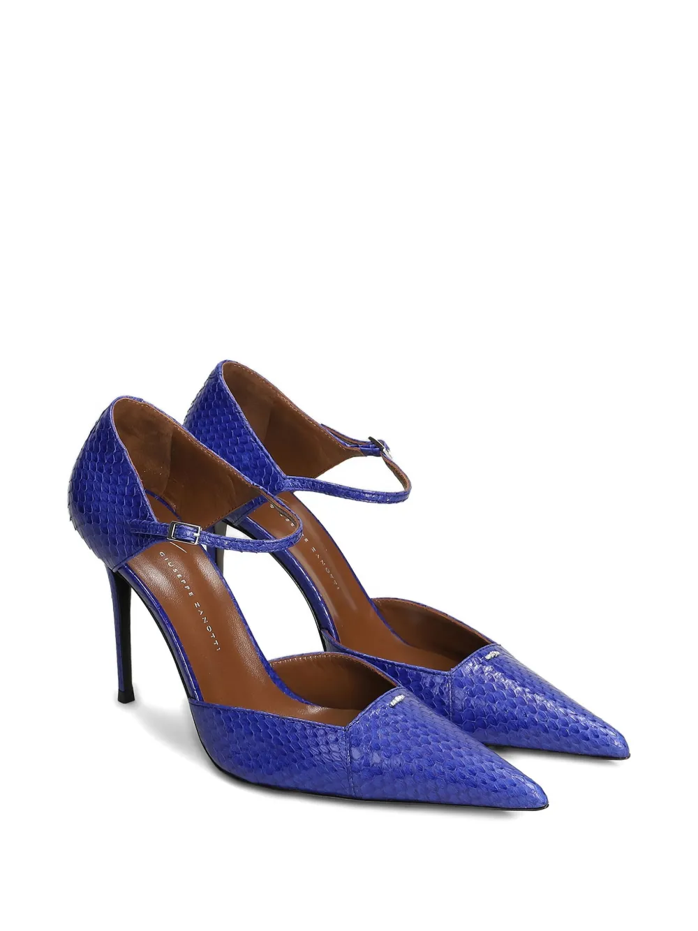 Giuseppe Zanotti 105mm Raquel D'orsay ankle-strap pumps Blue