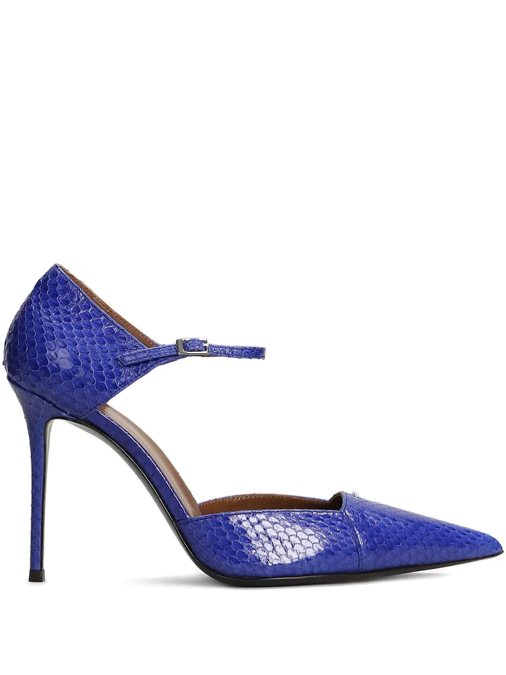 Giuseppe Zanotti 105mm Raquel D'orsay ankle-strap pumps Blue