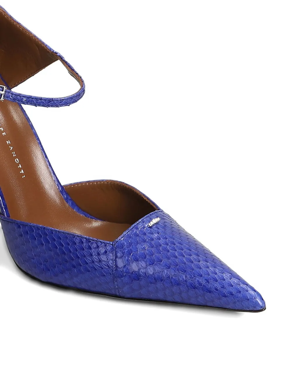 Giuseppe Zanotti 105mm Raquel D'orsay ankle-strap pumps Blue