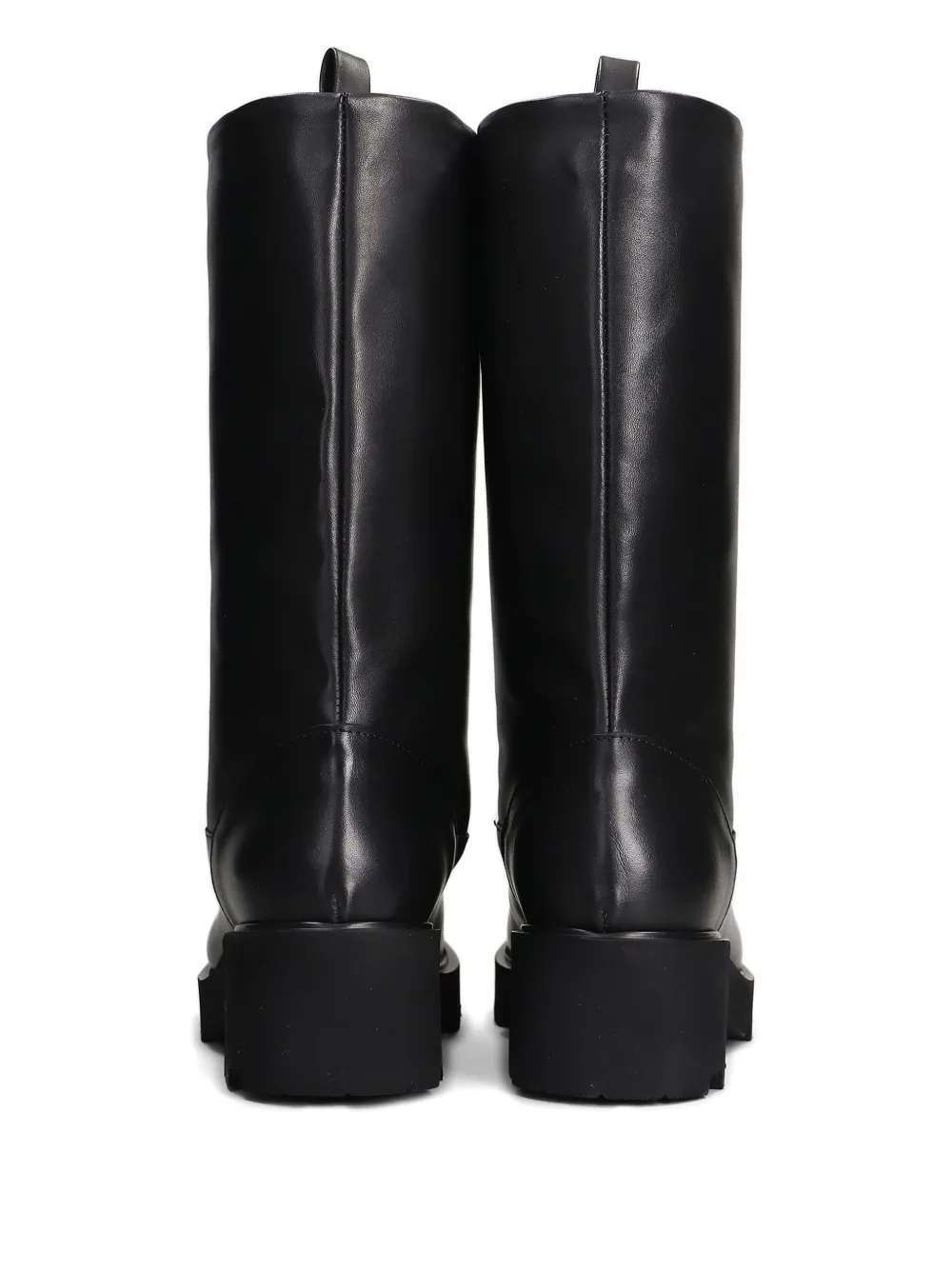 Julie Dee mid-calf leather boots Black