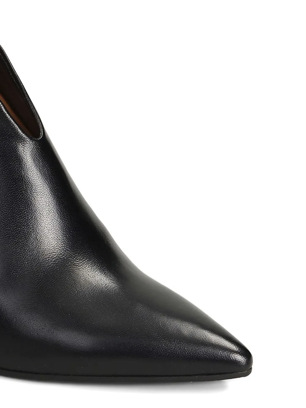 Julie Dee Enkellaarzen met puntige neus Zwart