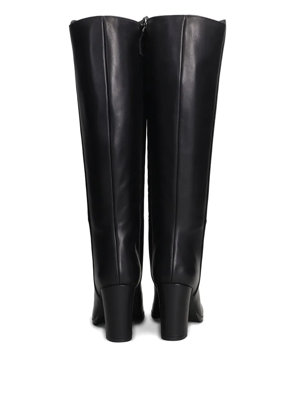Julie Dee Block-heel Knee-high Boots In Black