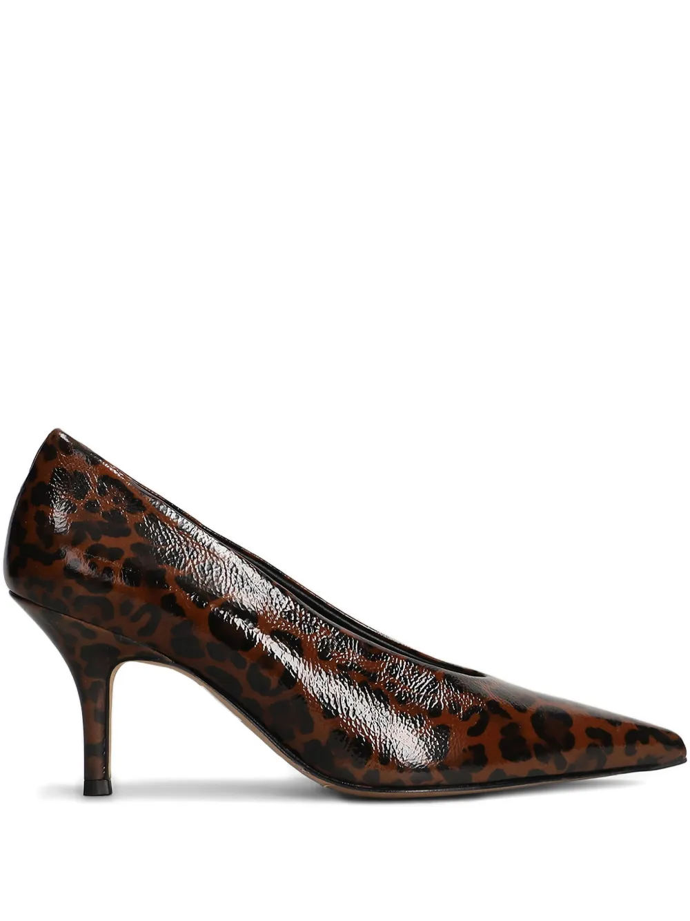 The Seller Pumps met luipaardprint Bruin