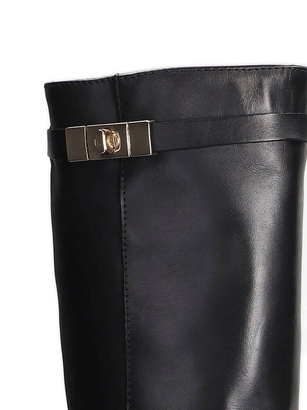 Julie Dee buckle-fastening leather boots Black