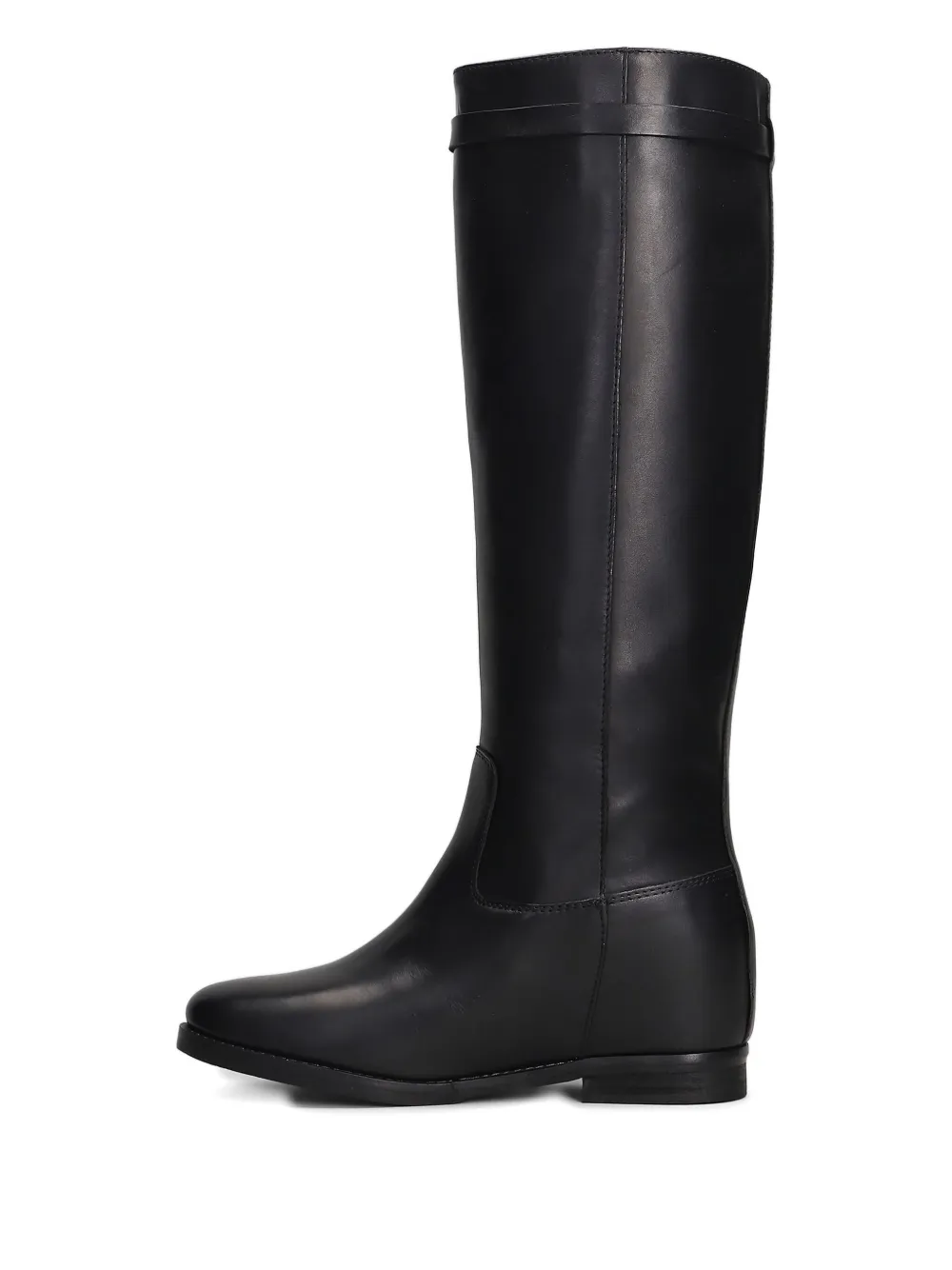 Julie Dee buckle-fastening leather boots Black