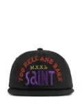 SAINT MXXXXXX cotton baseball cap - Black