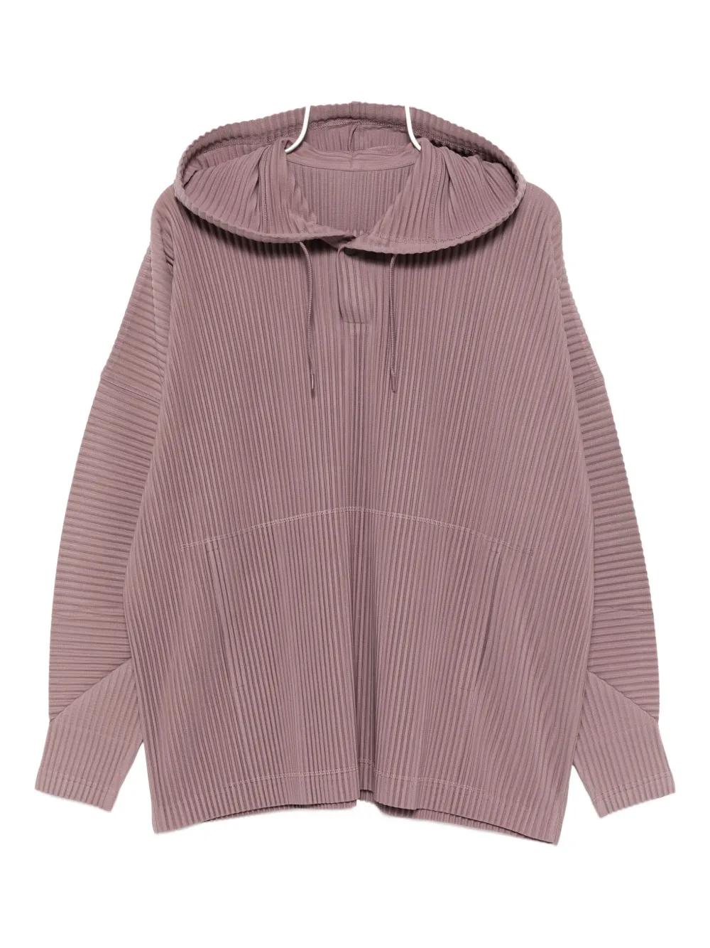 Homme Plissé Issey Miyake  pleats hoodie | Purple | Image 1