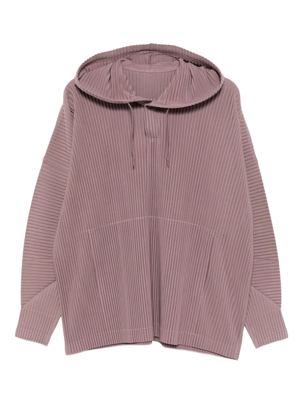 Homme Plissé Issey Miyake pleats hoodie - Viola