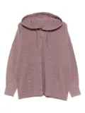 Homme Plissé Issey Miyake pleats hoodie - Purple