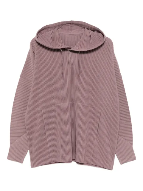 Homme Plissé Issey Miyake  pleats hoodie
