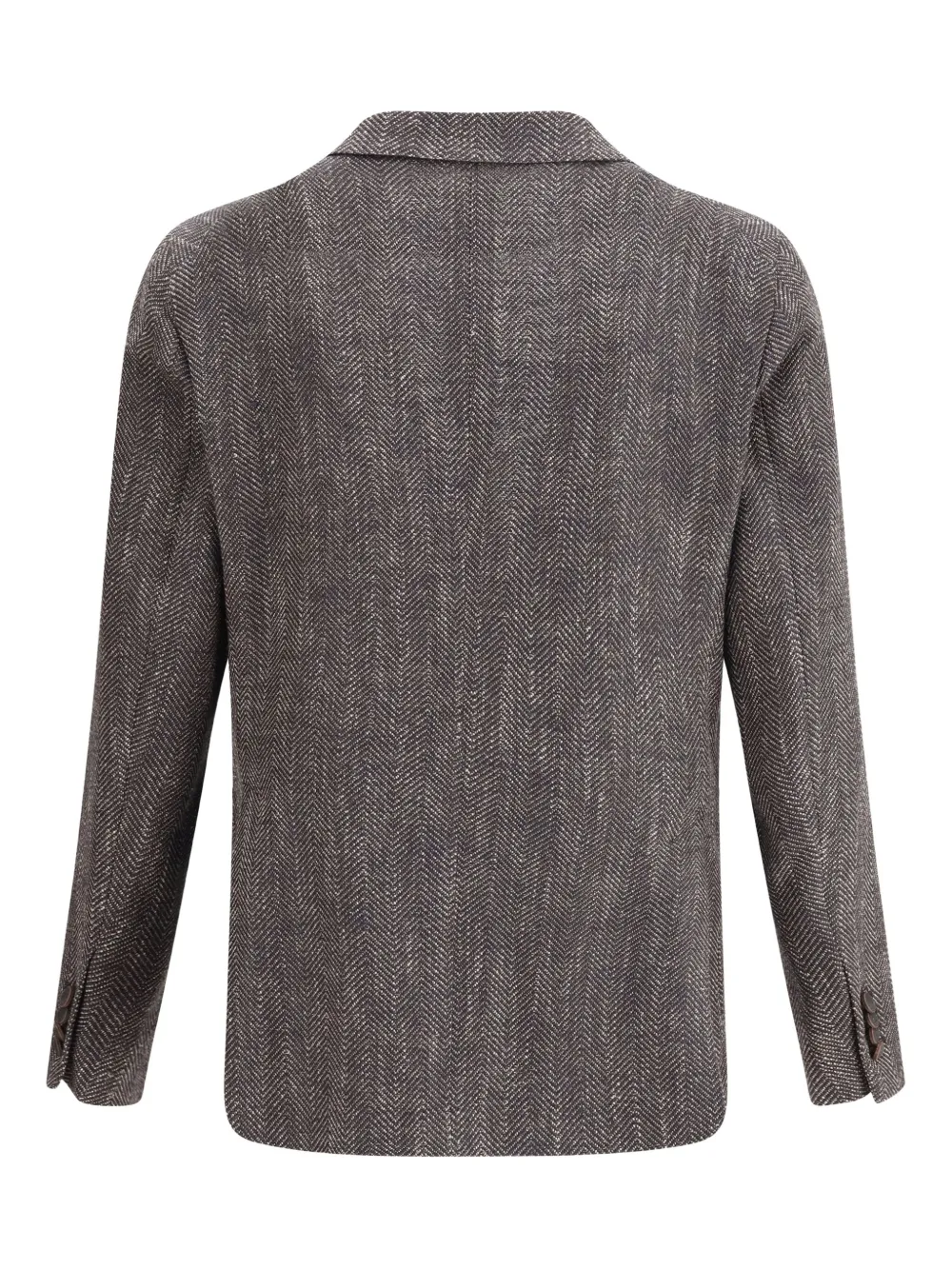 Tagliatore herringbone peaked-lapel blazer | Blazers | Image 2