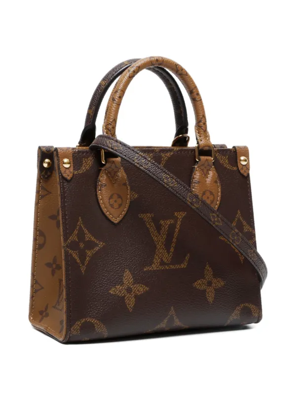 Louis Vuitton Pre-Owned 2020s オンザゴーBB ハンドバッグ | ブラウン