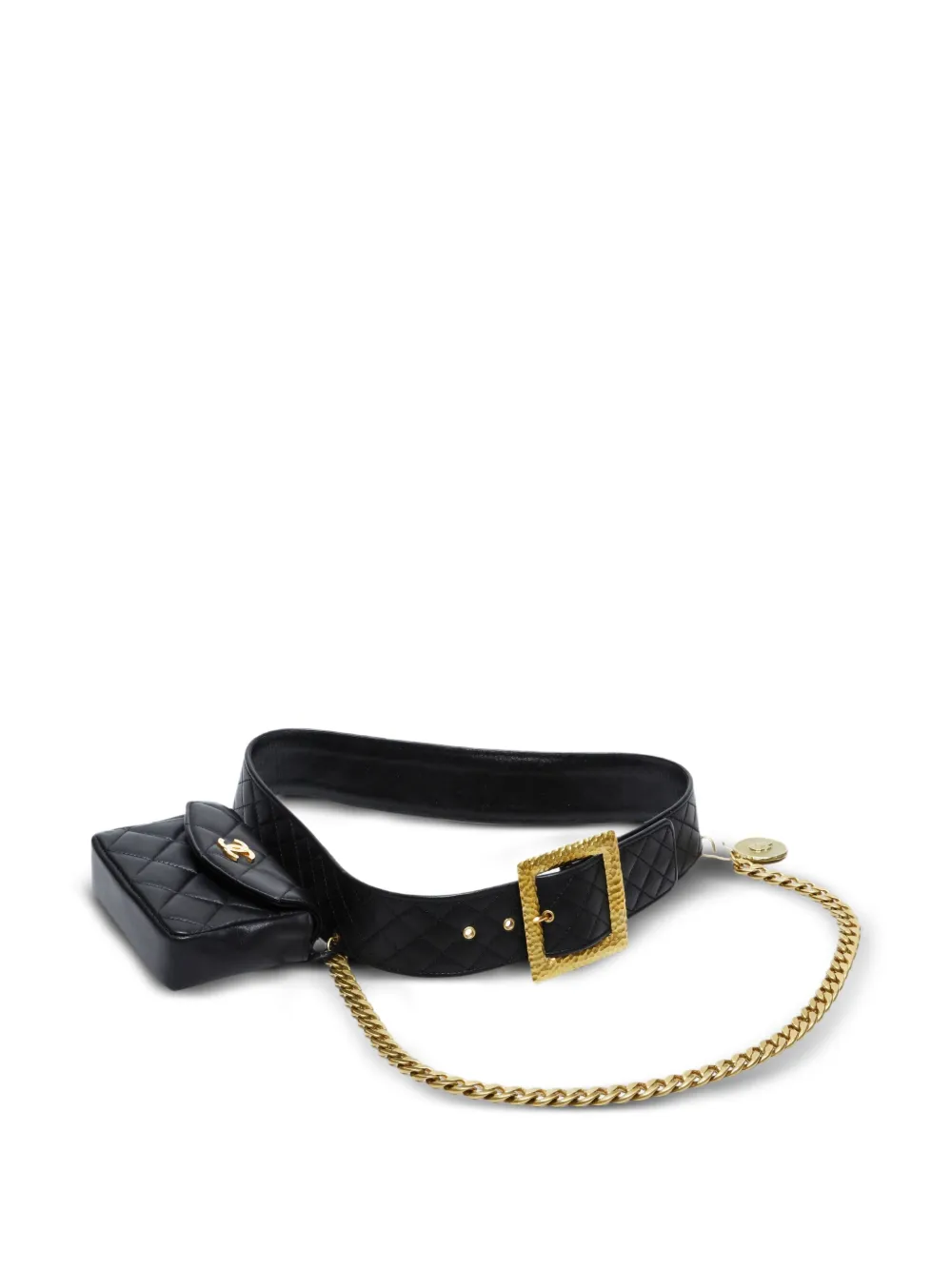 CHANEL Pre-Owned  1990-2000s quilted-leather belt bag | Pre-Owned | Image 2