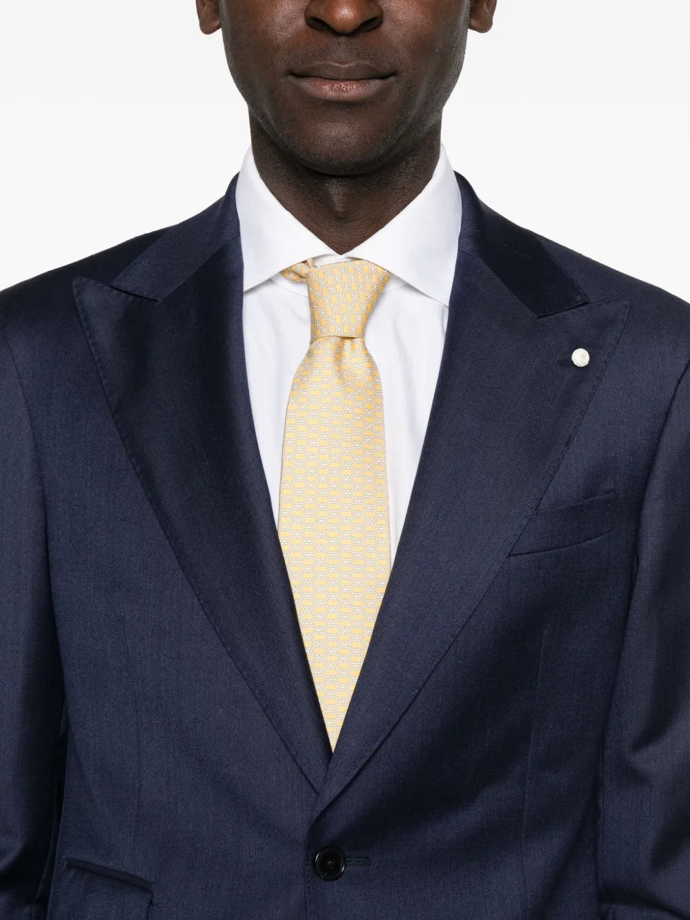 Luigi Bianchi Mantova Wool Suit In Blue