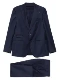 LUIGI BIANCHI MANTOVA wool suit - Blue
