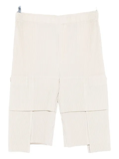 Homme Plissé Issey Miyake Bermuda com bolsos