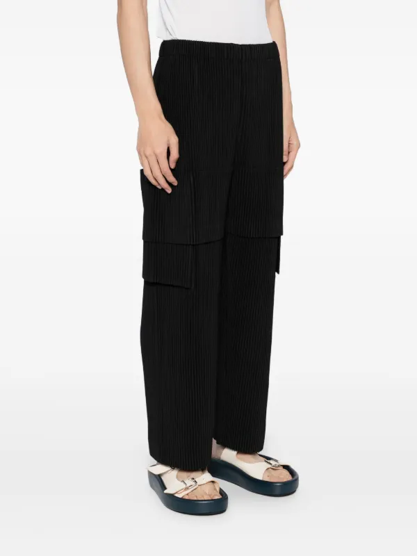 ISSEY MIYAKE/マルチストライプ/ベルテッドパンツ ISSEY MIYAKE/マルチストライプ/ベルテッドパンツ ISSEY MIYAKE