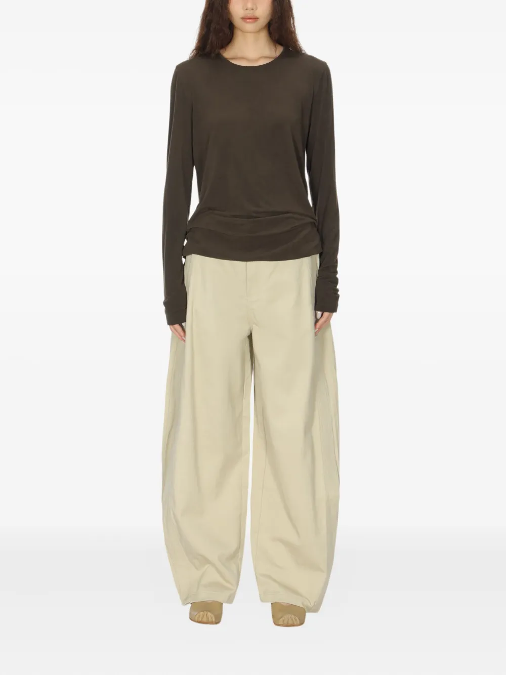 Uma Wang tie-back long-sleeve top | T-Shirts & Jersey Shirts | Image 2