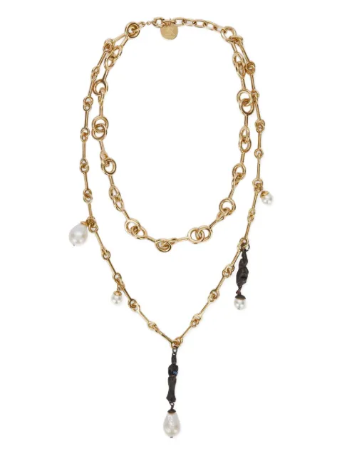 Ermanno Scervino multi-strand pearl necklace