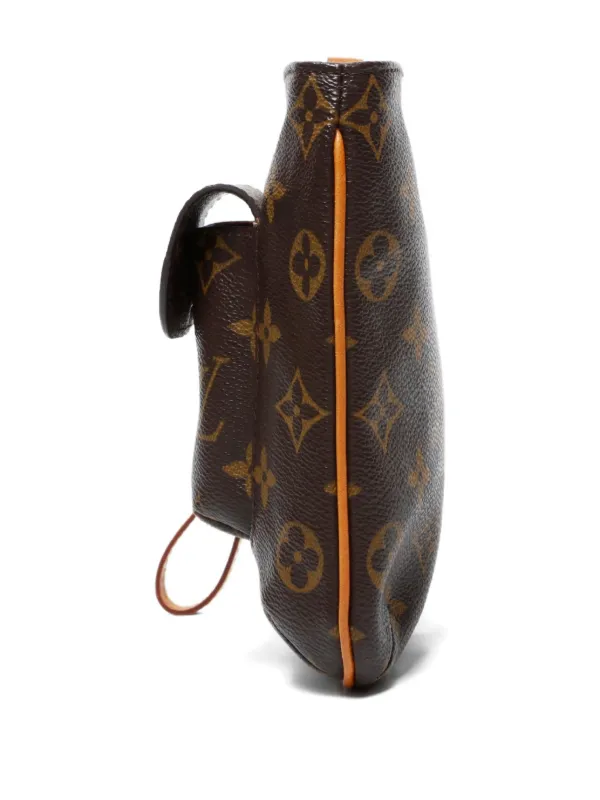 Louis Vuitton Pre-Owned 2003 Partition Wristlet Pouch Bag | Brown