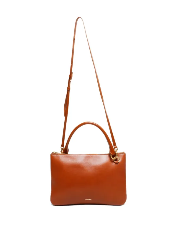 Jil Sander Pre-Owned 2015-2024 リンク ハンドバッグ L | ブラウン