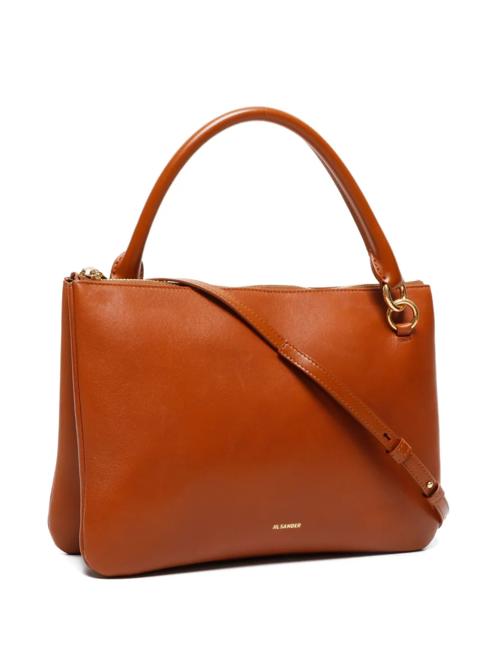 Jil Sander Pre-Owned 2015-2024 リンク ハンドバッグ L | ブラウン