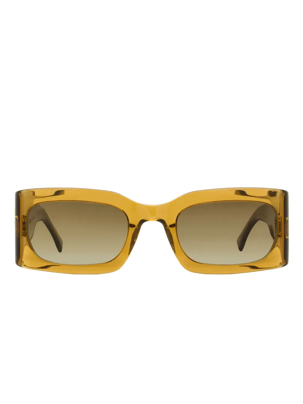 DSQUARED2 EYEWEAR 109/S rectangular-frame sunglasses - ブラウン DSQUARED2 EYEWEAR 109/S rectangular-frame sunglasses - ブラウン