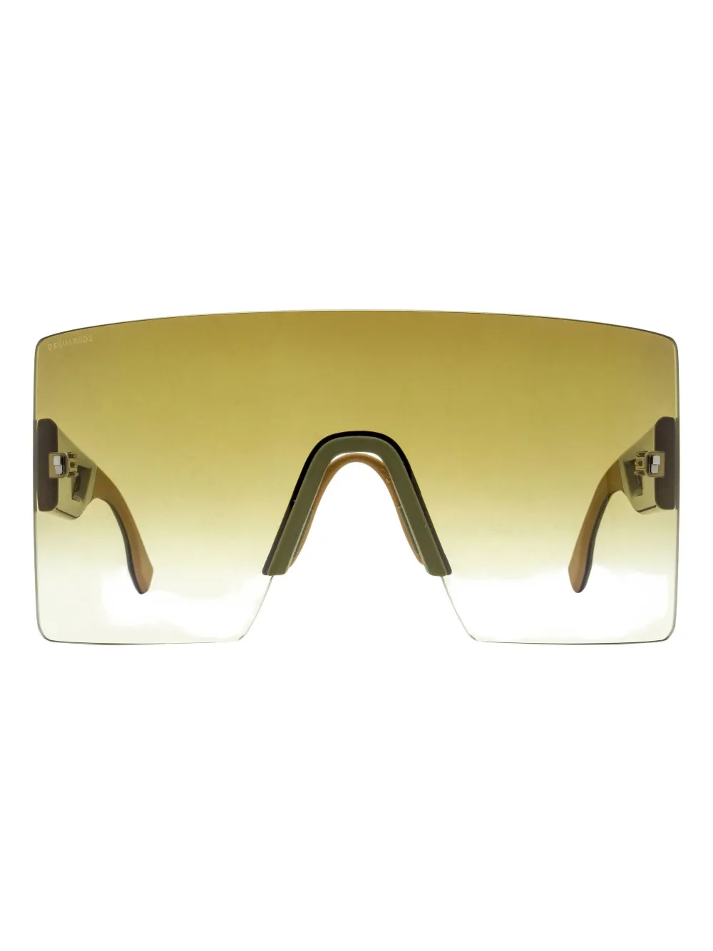 DSQUARED2 EYEWEAR square-frame sunglasses - グリーン DSQUARED2 EYEWEAR square-frame sunglasses - グリーン