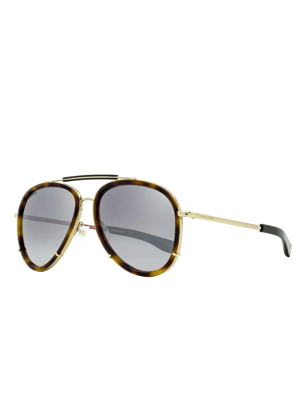 DSQUARED2 EYEWEAR double-bridge pilot-frame sunglasses | Image 2