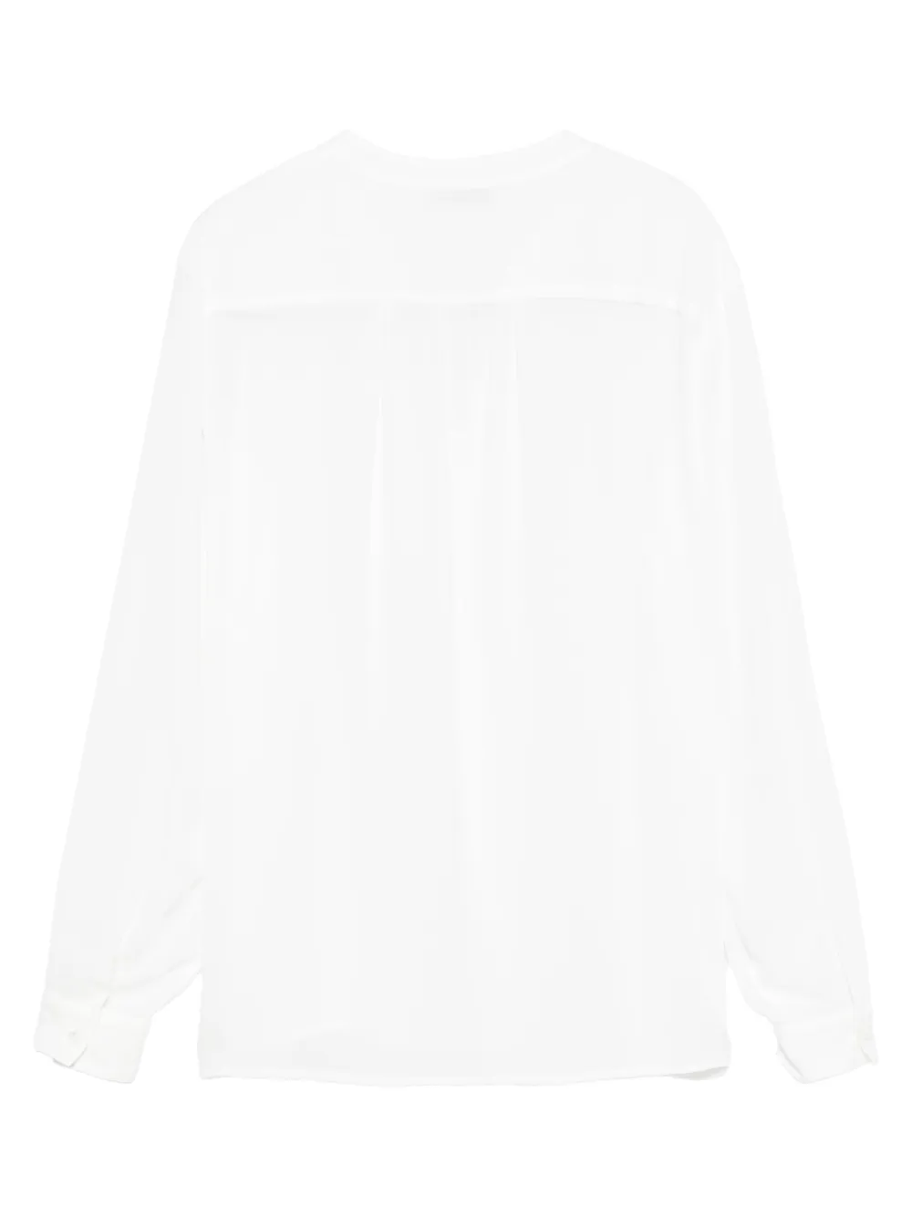 Blanca Vita V-neck long-sleeve top | Blouses | Image 2