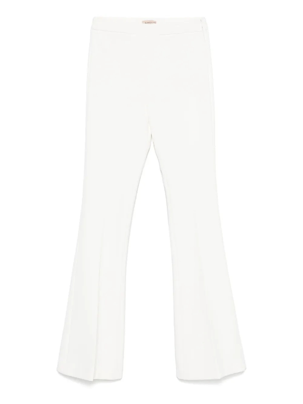 Blanca Vita High-waisted Trousers In White