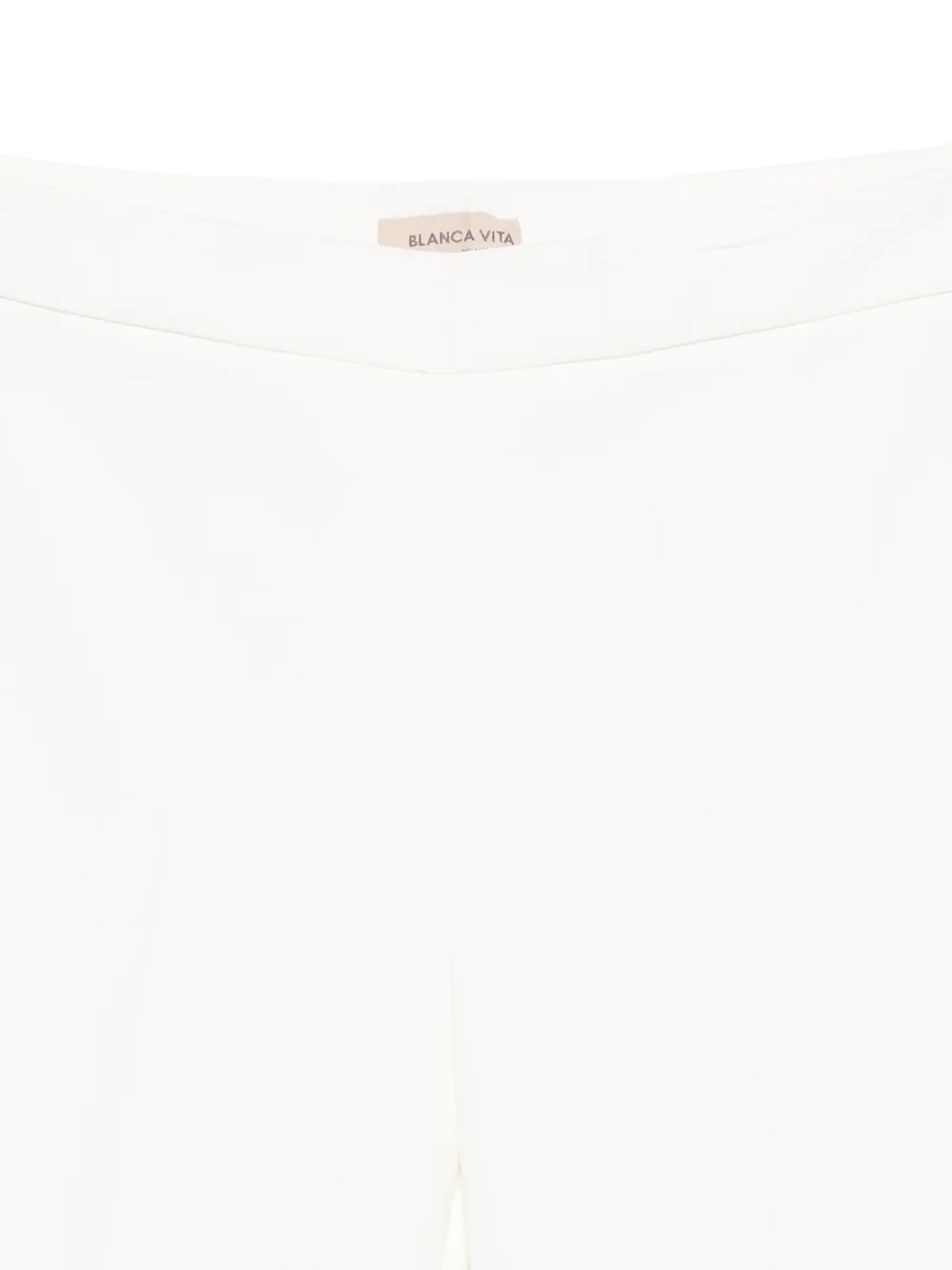 Blanca Vita High-waisted Trousers In White