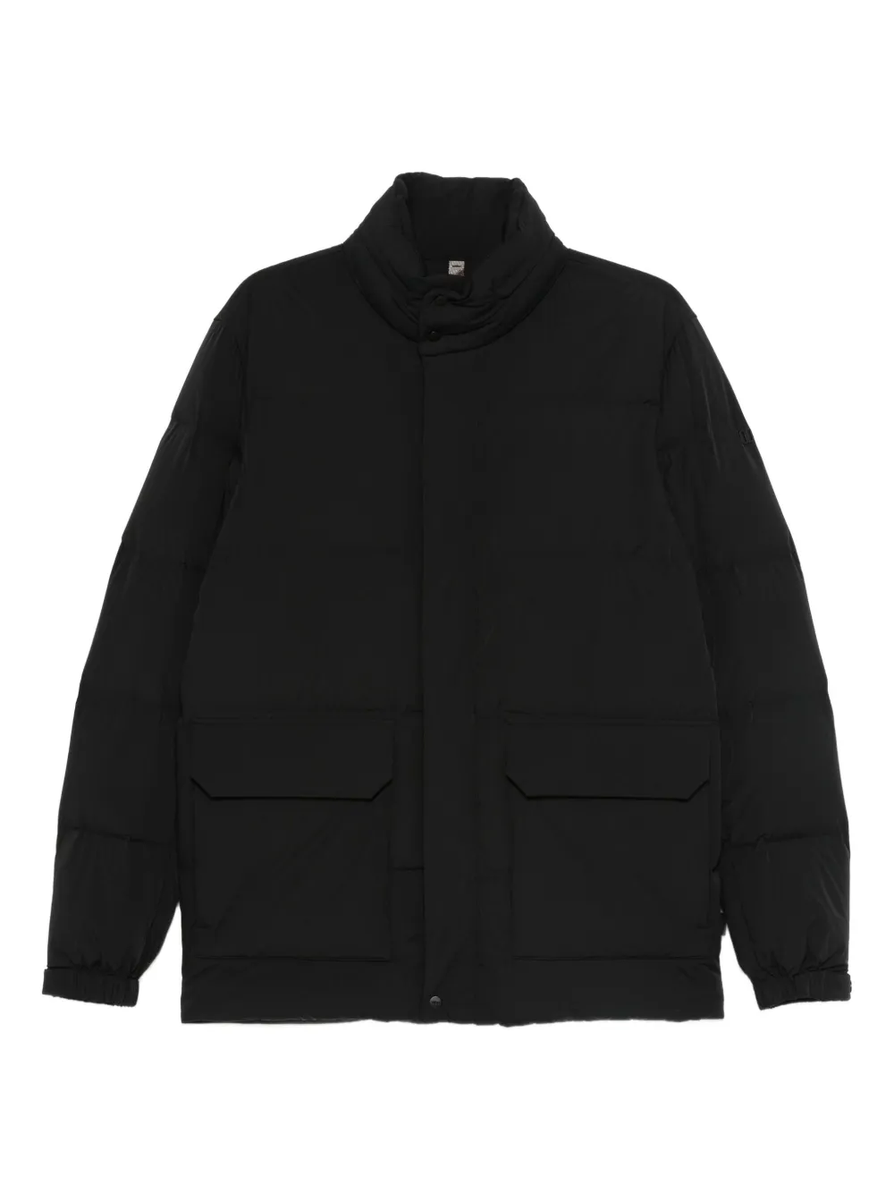 Duno high-neck flap-pocket jacket | Black | Image 1