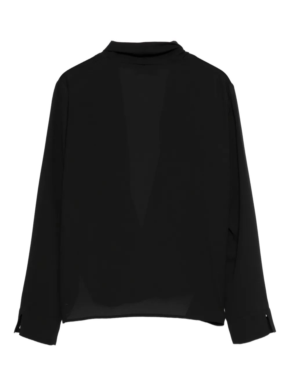 Blanca Vita wrap-front long-sleeve top | Blouses | Image 2