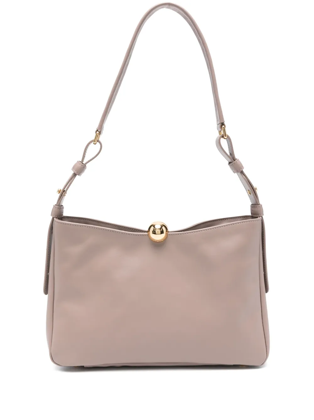 Furla curved-top leather shoulder bag | Pink | Image 1