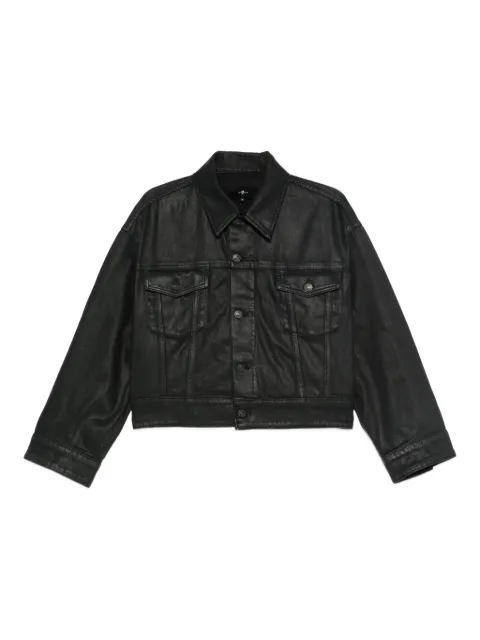 7 For All Mankind button-fastening denim jacket