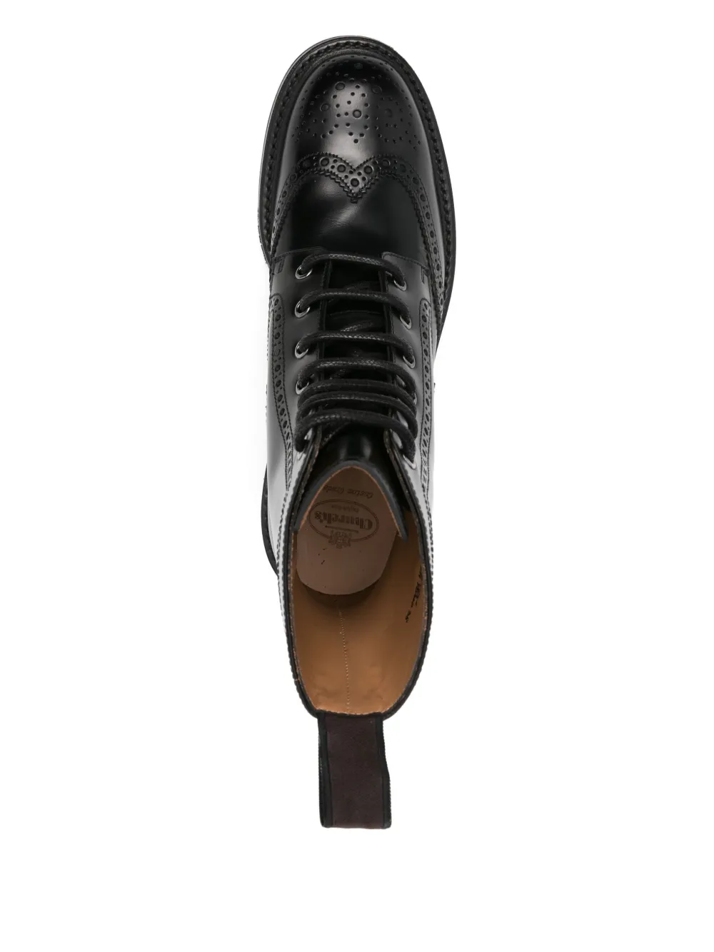 Church's lace-up brogue boots Black