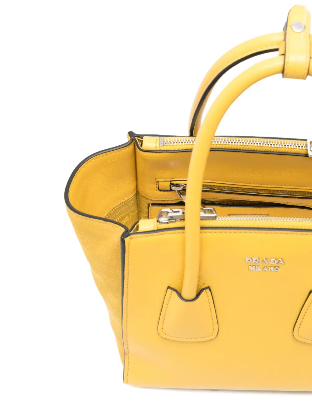 Prada Heuptas met logoplakkaat Geel
