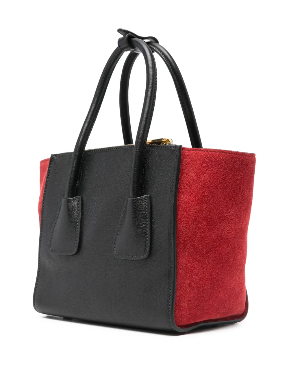 Prada Shopper met logo Zwart